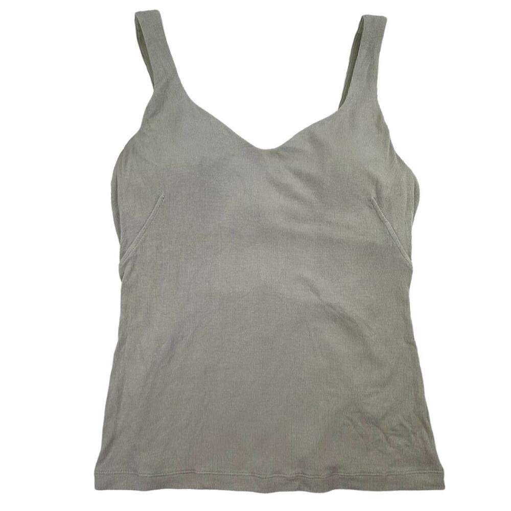 Lululemon Ribbed Micro-Modal Full Length Tank Top Sz 6
